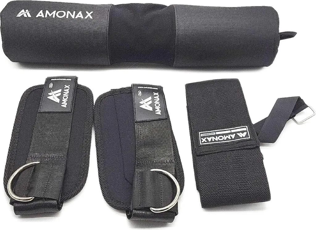 Évitez les Douleurs au Squat avec le Coussin de Barre Amonax et sa Bande