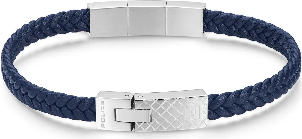 Bracelet Homme Police Intersect Bijou Idéal pour Cadeau Élégant