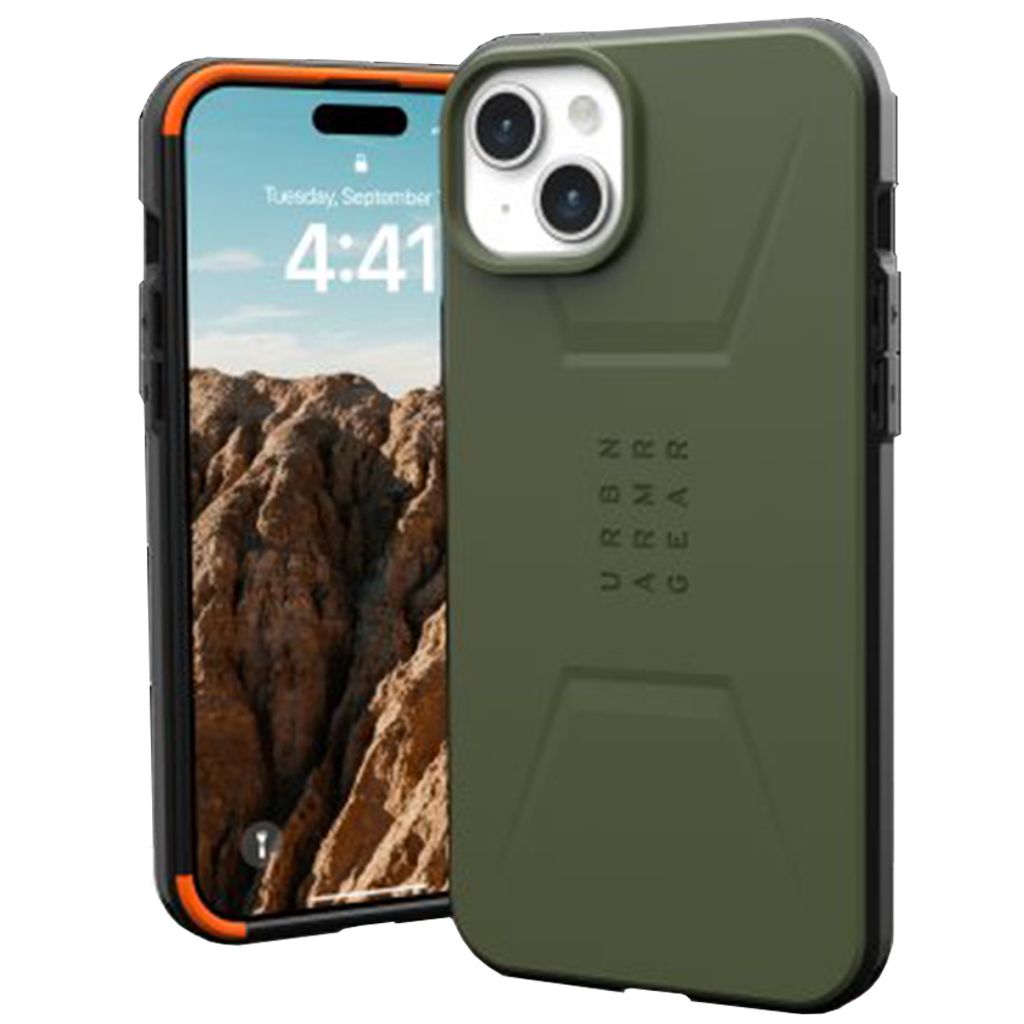 UAG Civilian MagSafe puzdro na iPhone 15 Plus - Olivová Obrázok produktu 