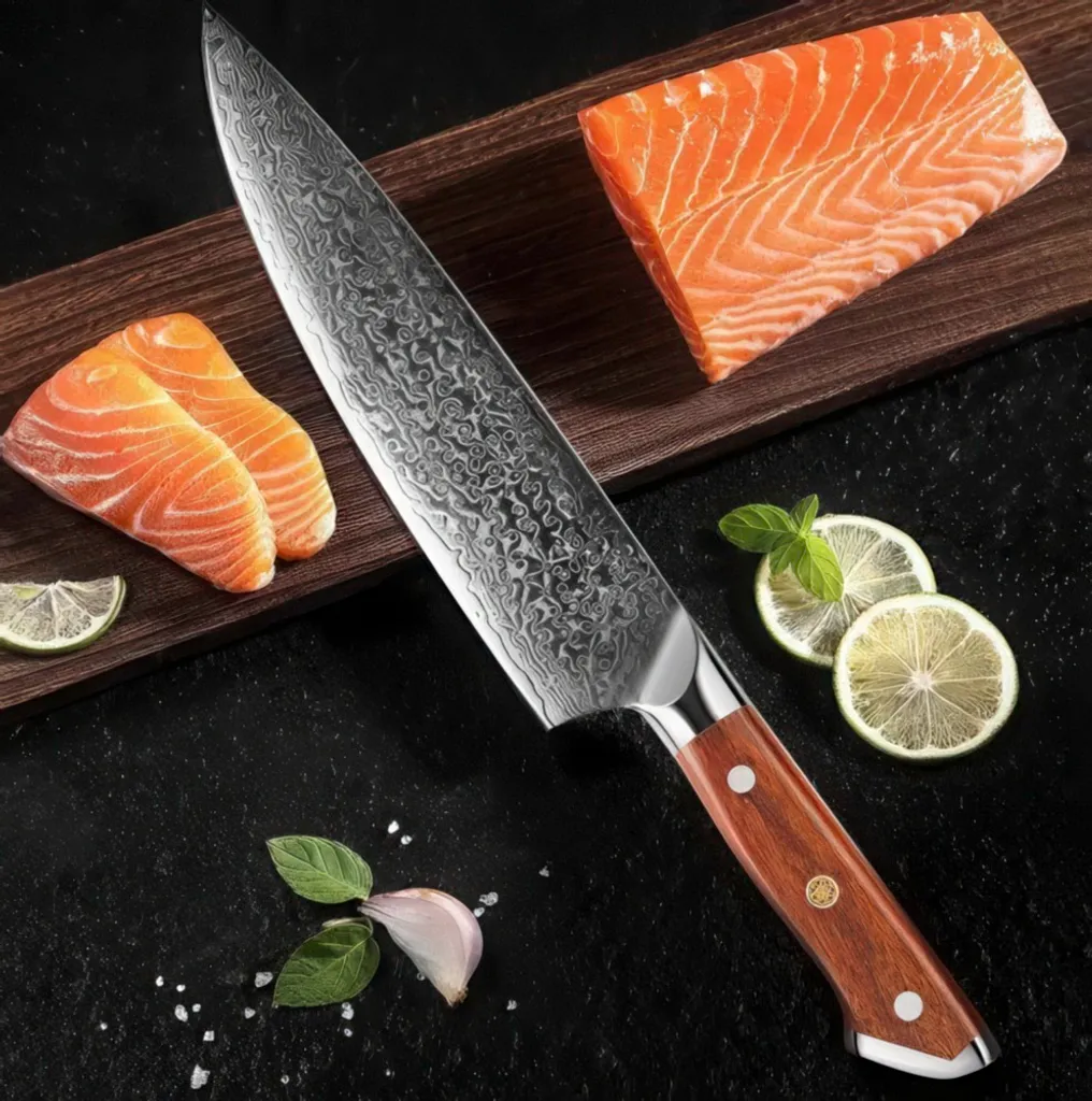 Set Di Coltelli Kai Shun Classic: Coltello Da Ufficio DM-0700, Multiuso DM-0701 E Santoku DM-0718 Con Lama Smerlata + Custodia Rigida Grigia