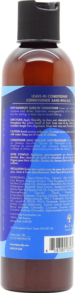 As I Am Dry & Itchy Olive and Tea Tree Oil Leave-In Produktbild 2