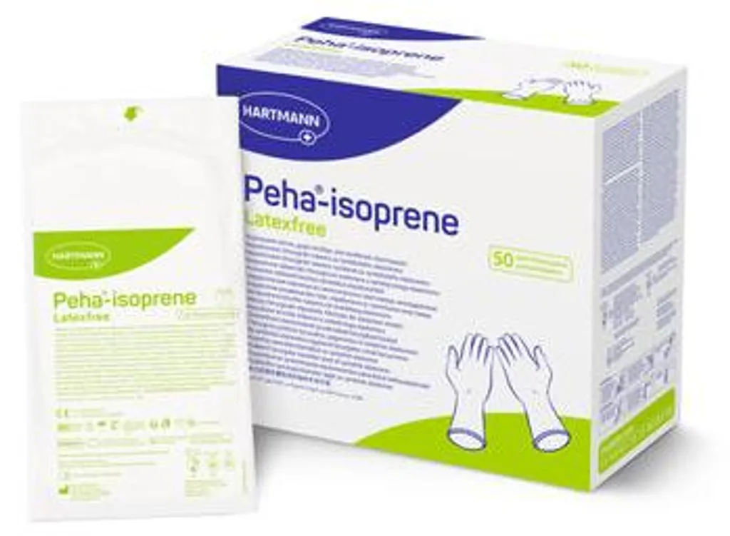 Gants de chirurgie stériles Peha-isoprène latexfree 7 en boîte 50