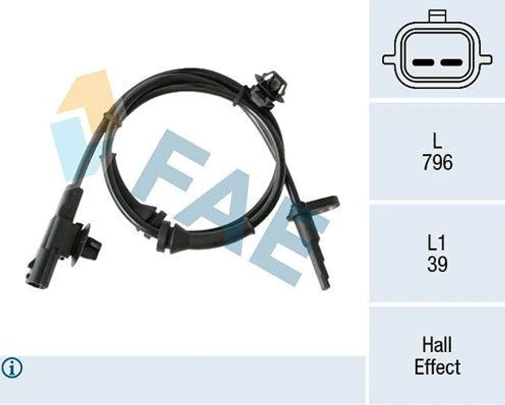 Supprimer Voyant ABS avec le Capteur de Vitesse de Roue FAE 479101HA0A