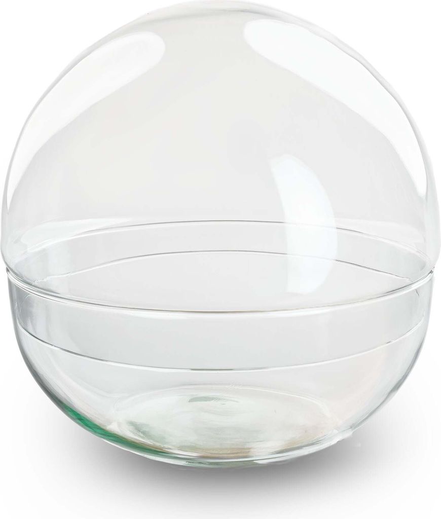 Kugelglas - Glasglocke - Geschlossenes Terrarium ↑ 28 cm