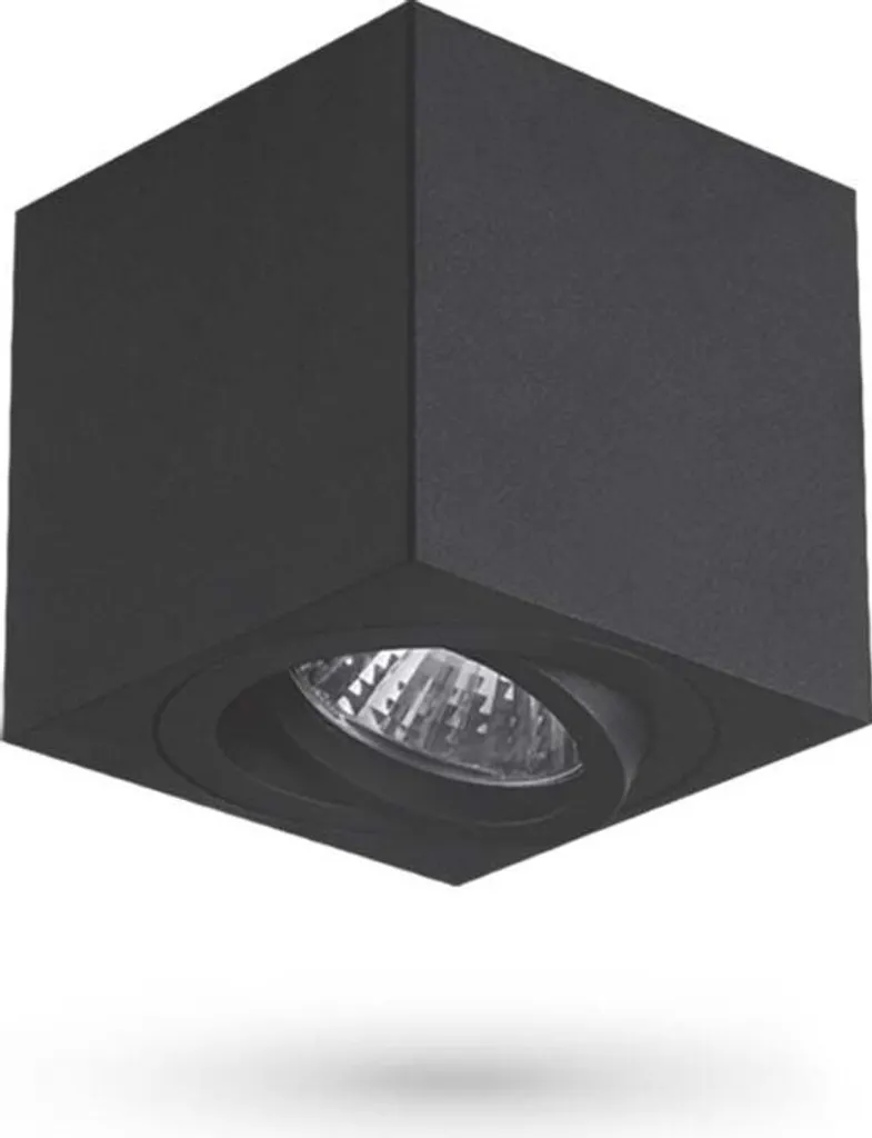 Spotlight Videx Otto Nero GU10: Efficienza e Robustezza in Alluminio