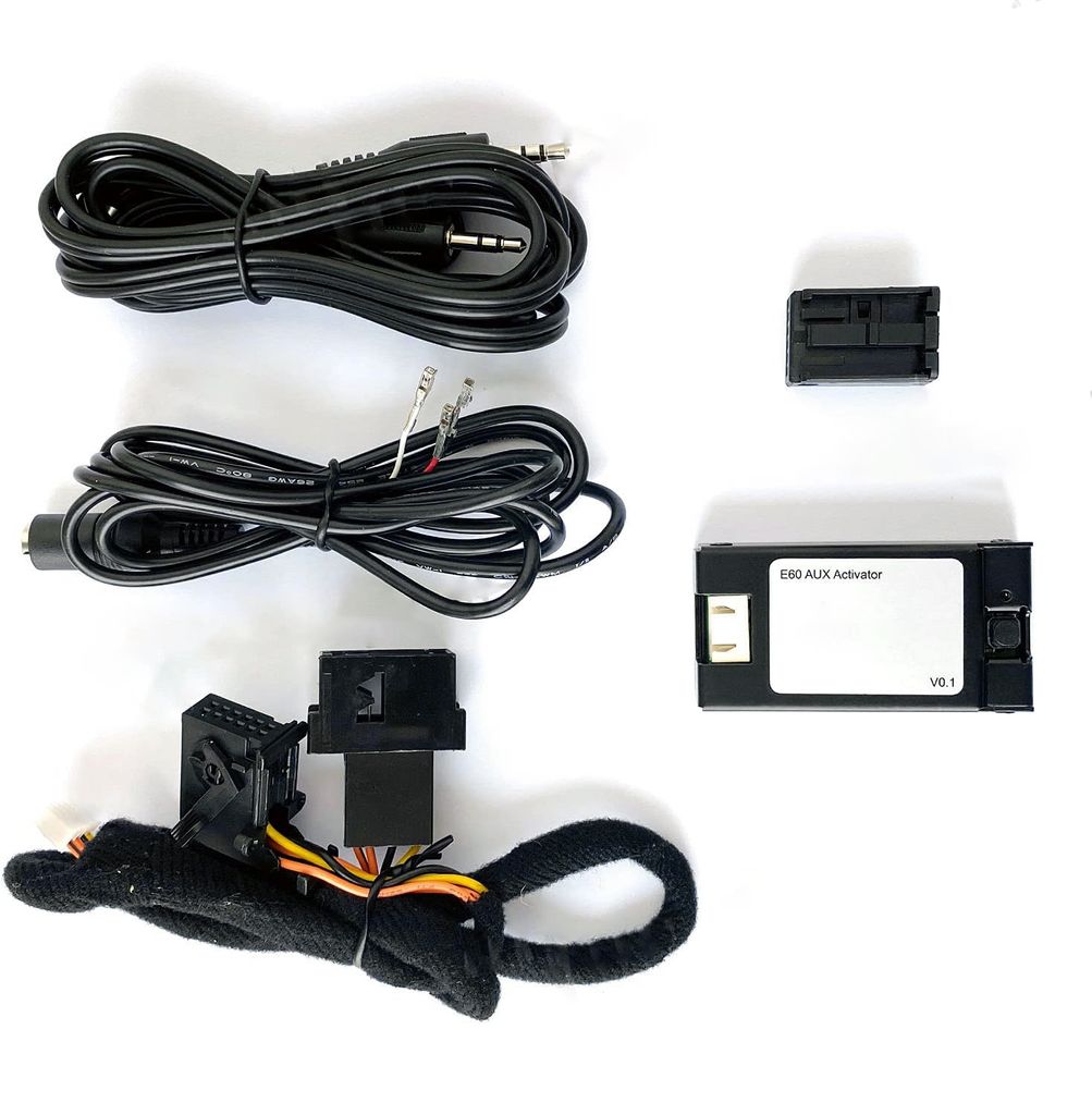 PEMP Aux Audio Activator Für BMW E60/E61/E63/E64 CCC (2003-2010) – Aktiviert AUX-Menü Im Originalradio