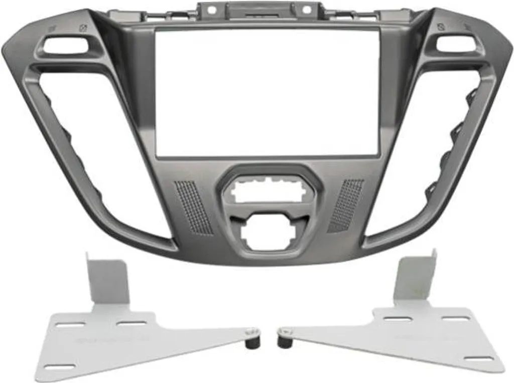 Façade 2-DIN Robuste pour Ford Tourneo - Finition Premium Gris Phoenix