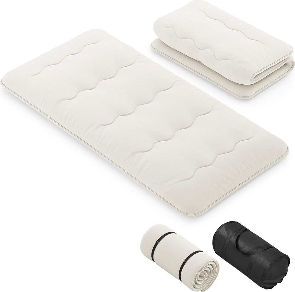 Japoński materac futon dla 1/2 osoby, zwijane, składane i Zdjęcie produktu 