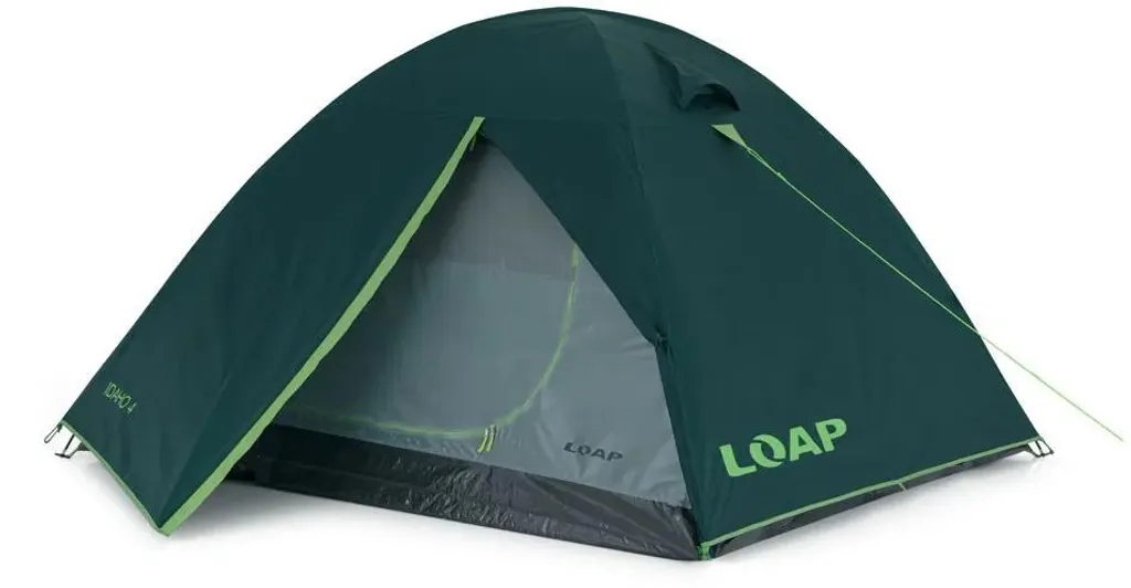 Tente Loap Idaho 4 verte : Finie la condensation en camping familial