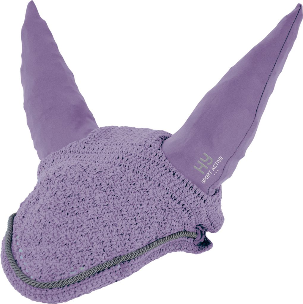 Hy Sport Active - Fliegenhaube für Pferde BZ5184 (Pony) (Blühender Flieder)