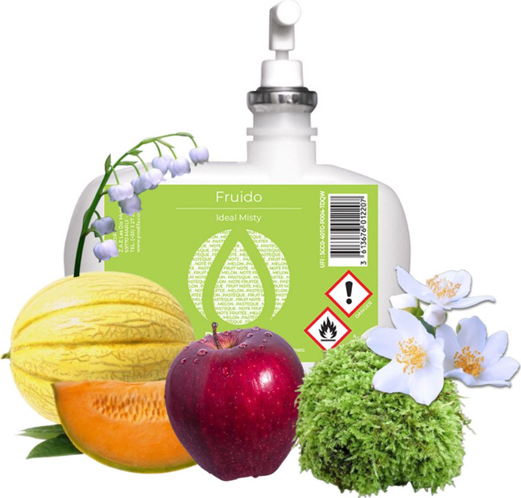 Duftnachfüllung 300 ml für Ideal Misty Diffusor von Prodifa - verschiedene Düfte, Düfte:Fruido