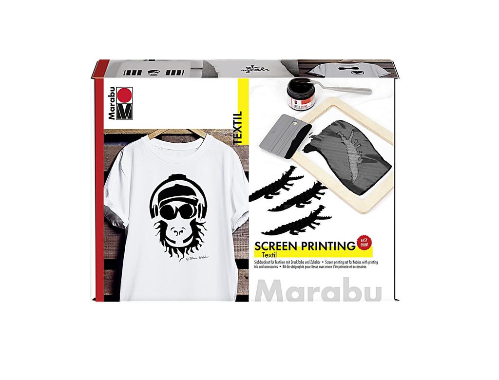 Marabu 1703000000082, Schwarz, Textilfarbe, 100 ml, 1 Produktbild 