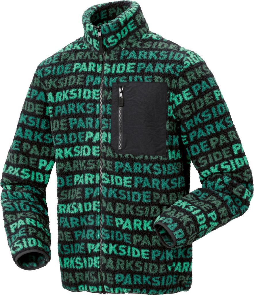 PARKSIDE® Herren Fleecejacke (Grün, XXL (60/62)) Produktbild 