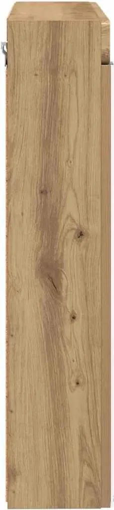 vidaXL TULUM Armadio Bagno Specchio 60 cm - Finitura Rovere Artisan - 7