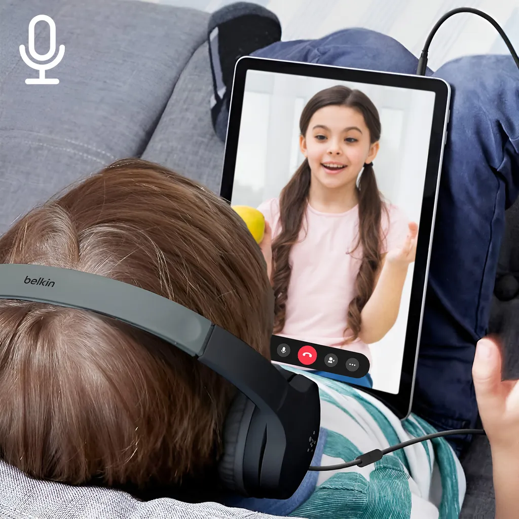 Belkin Soundform Mini Cuffie per Bambini 85dB - Sicurezza e Comfort AUD004btBK - 12