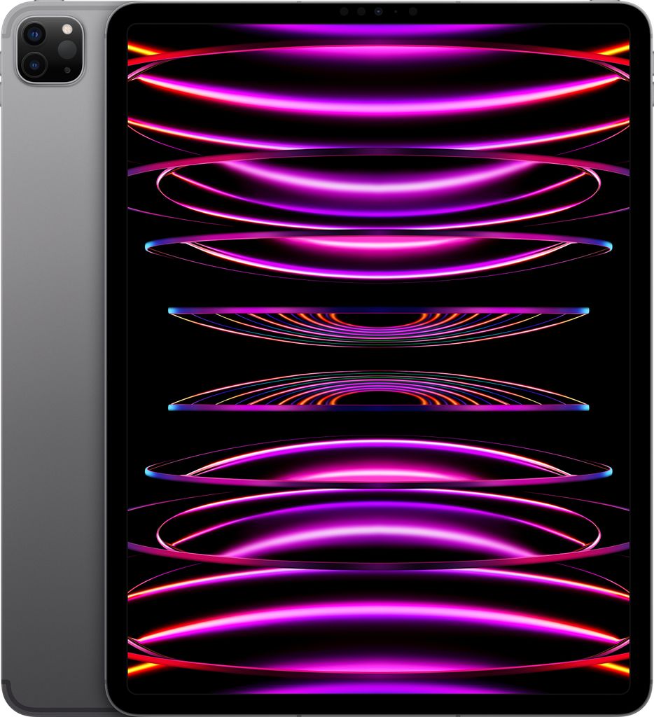 Apple iPad Pro 12.9 inch 256GB 6th Gen. (2022) 5G space Produktbild