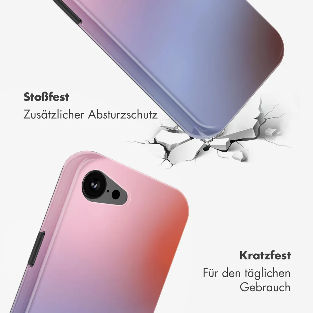 Custodia Selencia Vivid iPhone 16e MagSafe: Stile Gradient Blush - 5