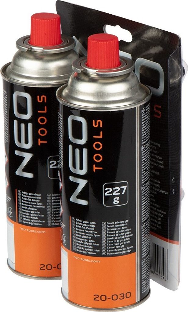 Palnik Gazowy Nakręcany + 2 Naboje Z Gazem Butan, 227G Zdjęcie produktu 3