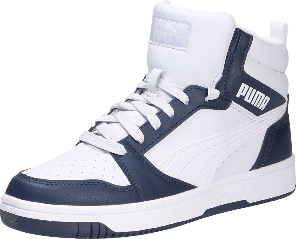 Puma Puma Rebound V6 Mid Jr Sneakers Hoog - Blauw - Maat 36