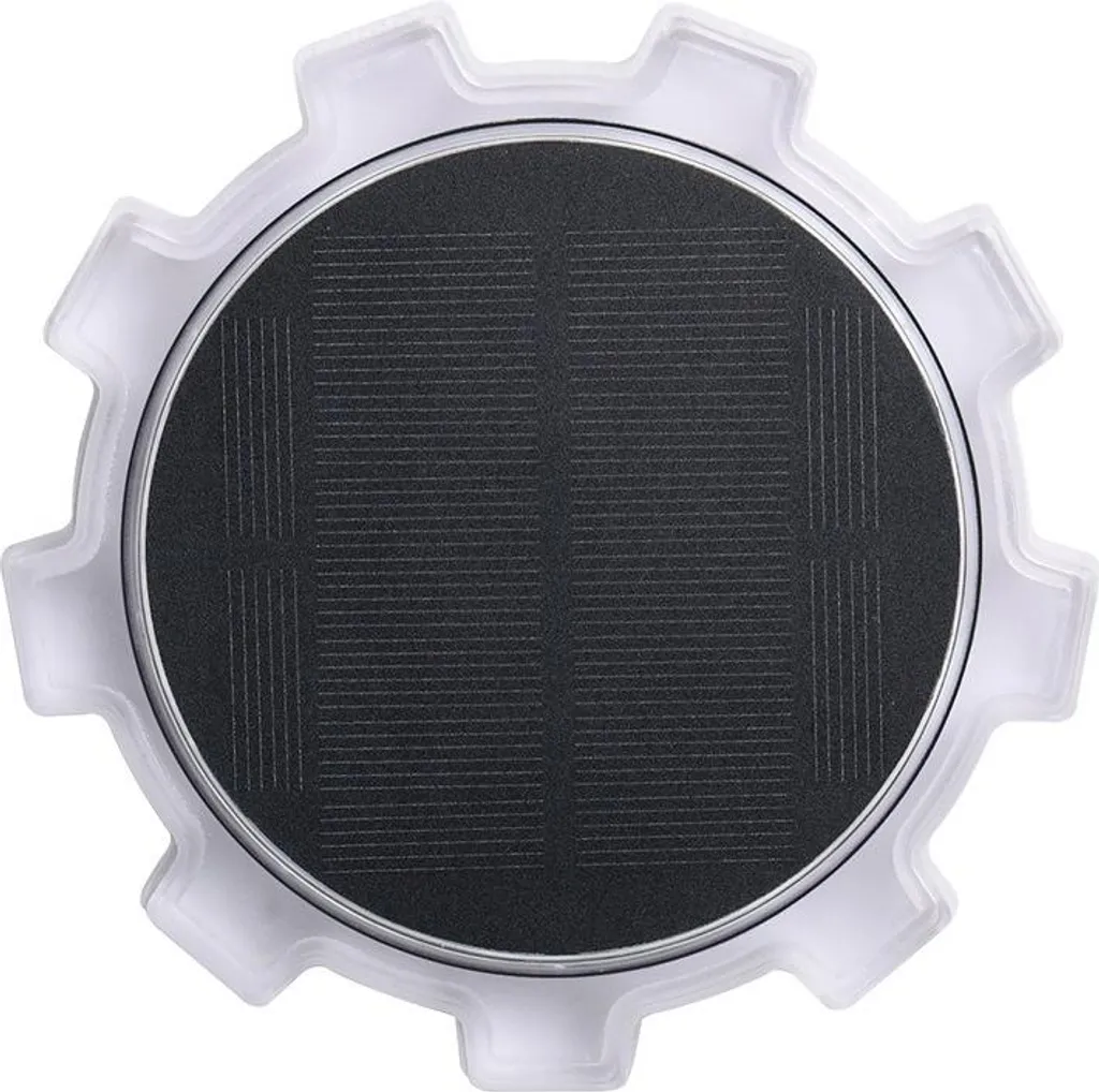 Lampe Solaire Murale LED Blanche - Éclairage de Balisage pour Terrasse