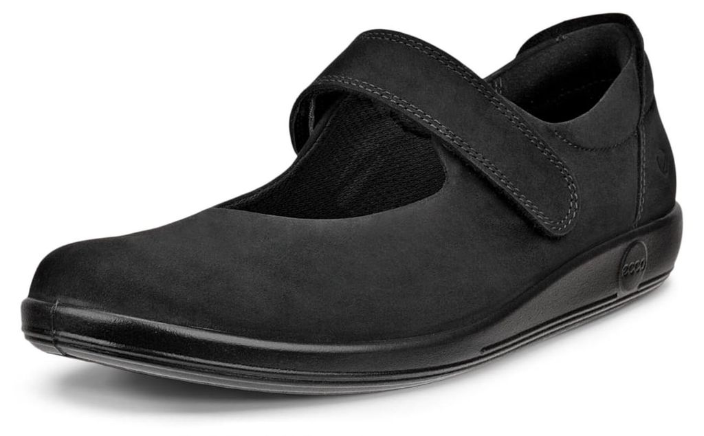 ECCO Damen Soft 2.0 Mary Jane Schwarz 39 Produktbild 