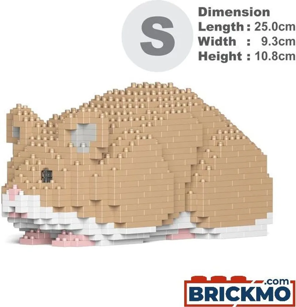 Hamster JEKCA Sculpture Solide Sans Colle Kit Construction ST19HAM02
