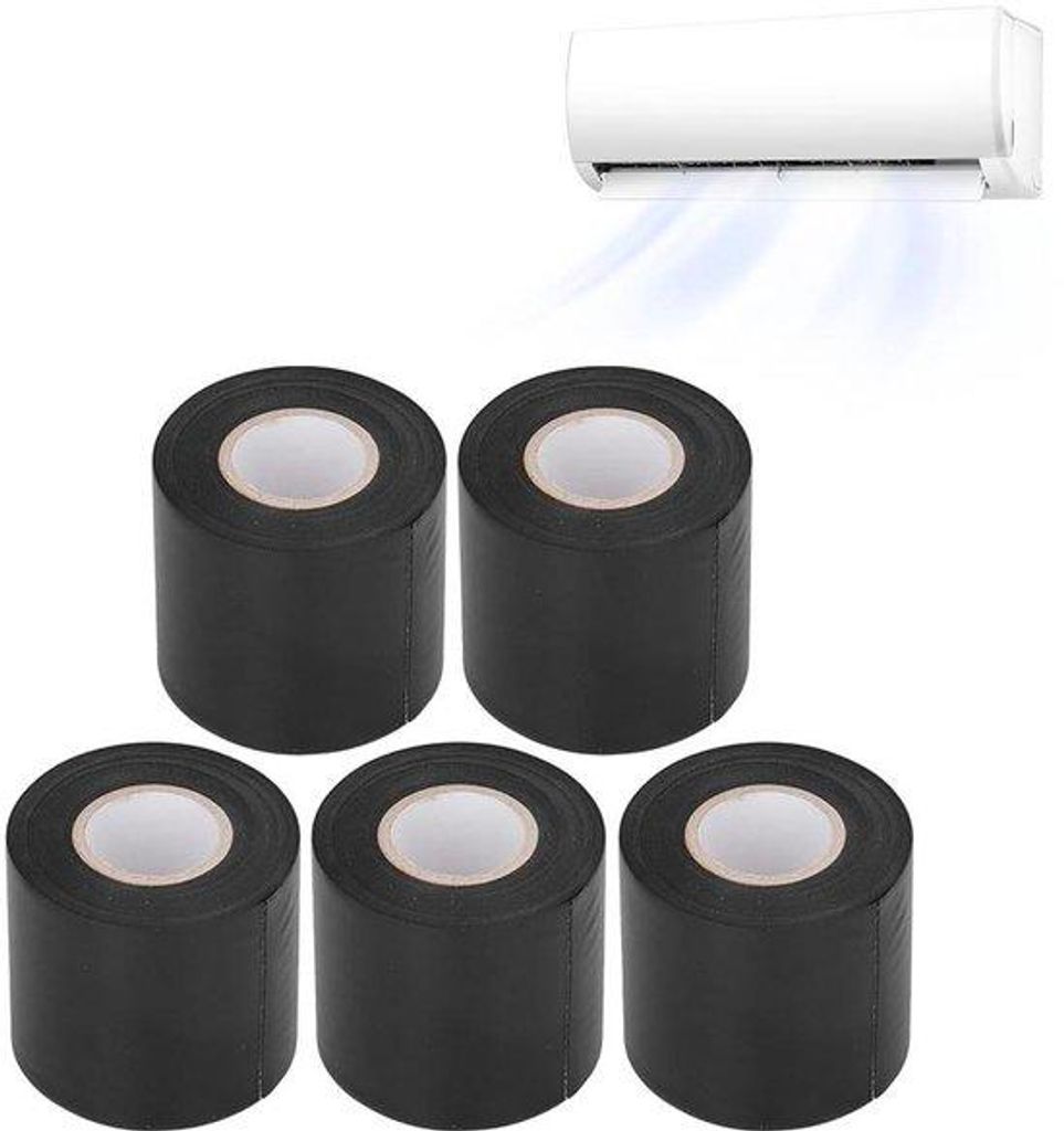 Kupfer isolierband für Klimaanlage - PVC-Tape - 60mm breit - 5 Stück