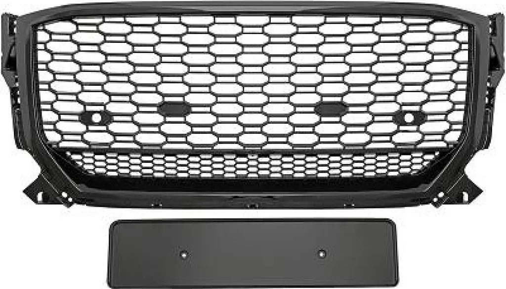 Calandre Audi Q2 GAB Noire Brillante DIEDERICHS 1055240 Haute Qualité