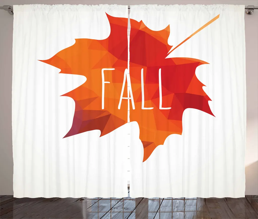 Tenda Design Autunno ABAKUHAUS Foglia Acero 280x245 Universale