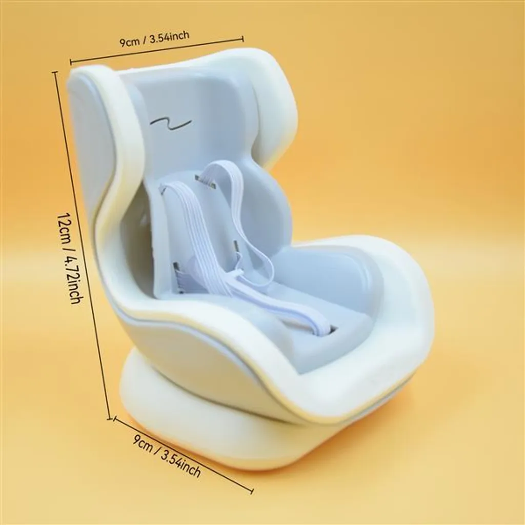 Siège Poupée 2-en-1 Clipsable : Fixation Ventilation Auto & Bureau