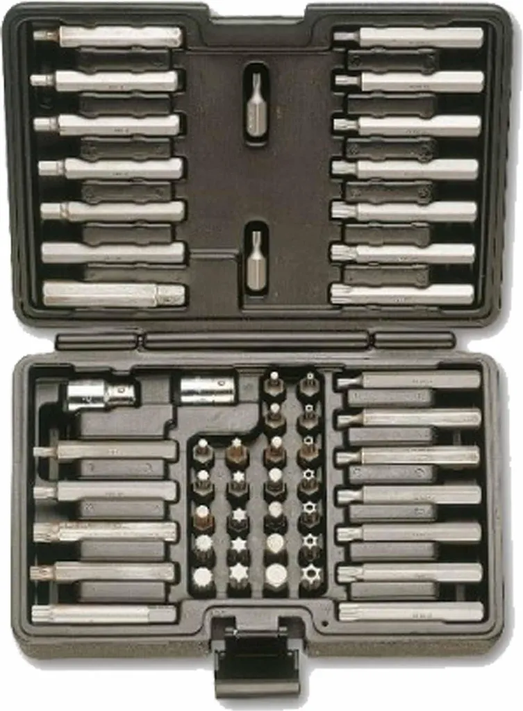Jeu de 52 Embouts de Vissage 10 mm Hexagonaux Beta avec Adaptateurs