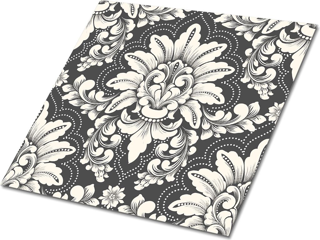 Selbstklebende Platten 30x30 cm Wandpaneele 9 Stück im Set Wanddeko - Altmodisches Muster