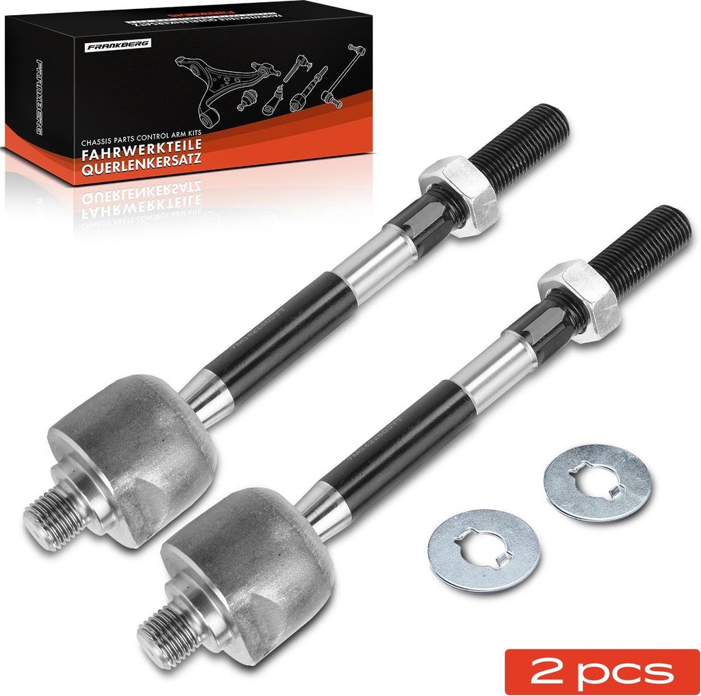 Frankberg 2x Spurstange Vorderachse für VW Sharan Ford Galaxy Seat Alhambra 1.9L 2.0L 2.3L 2.8L 1.8L 1995-2010