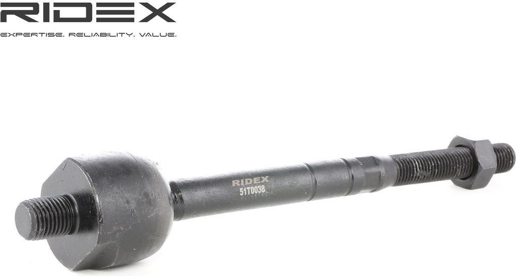 RIDEX 51T0038 Axialgelenk Spurstange passend für MERCEDES-BENZ A-Klasse (W168) Vorne Beidseitig