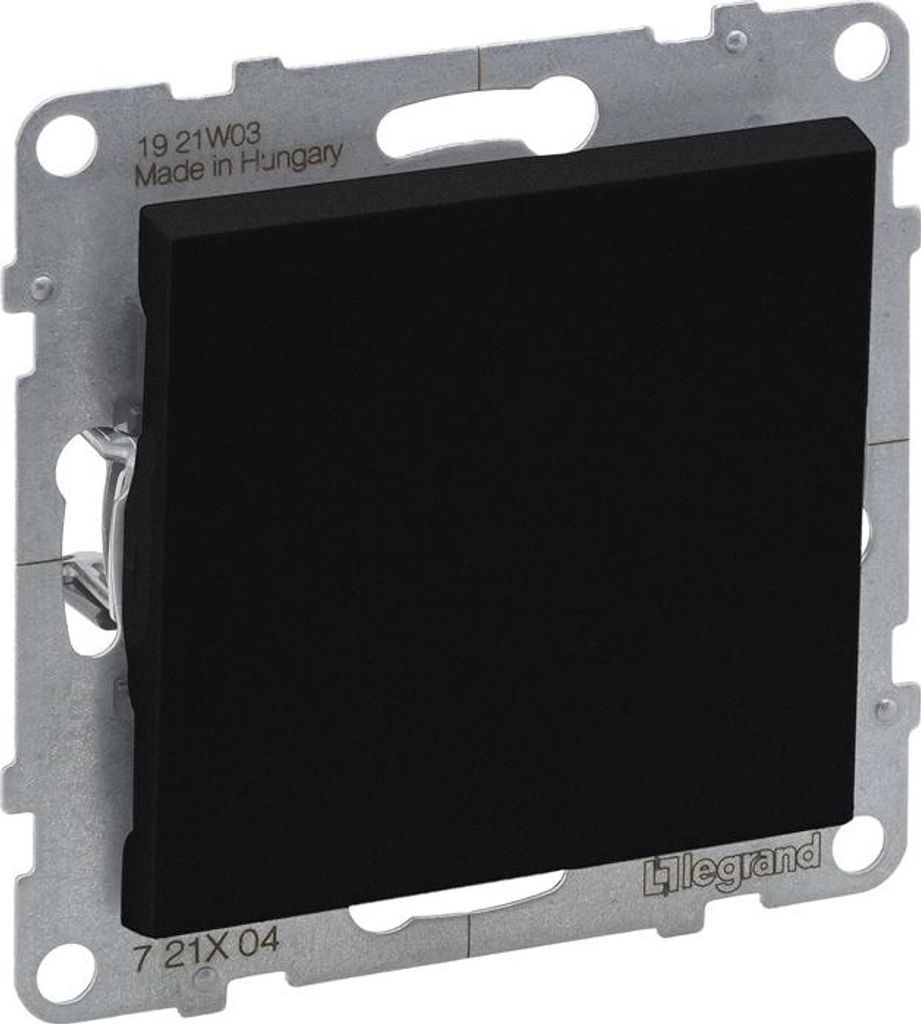 Legrand ONE-WAY SWITCH AUTO TERMINALS BLACK