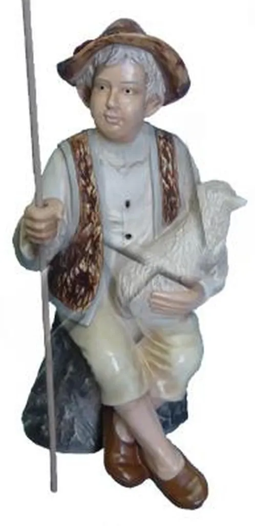 Figure Mouton Hierte Jardin Statue Décoration Sculptures Nouveau