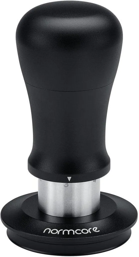 Tamper Espresso 53 mm en Titane Noir - Accessoire Barista Haute Qualité