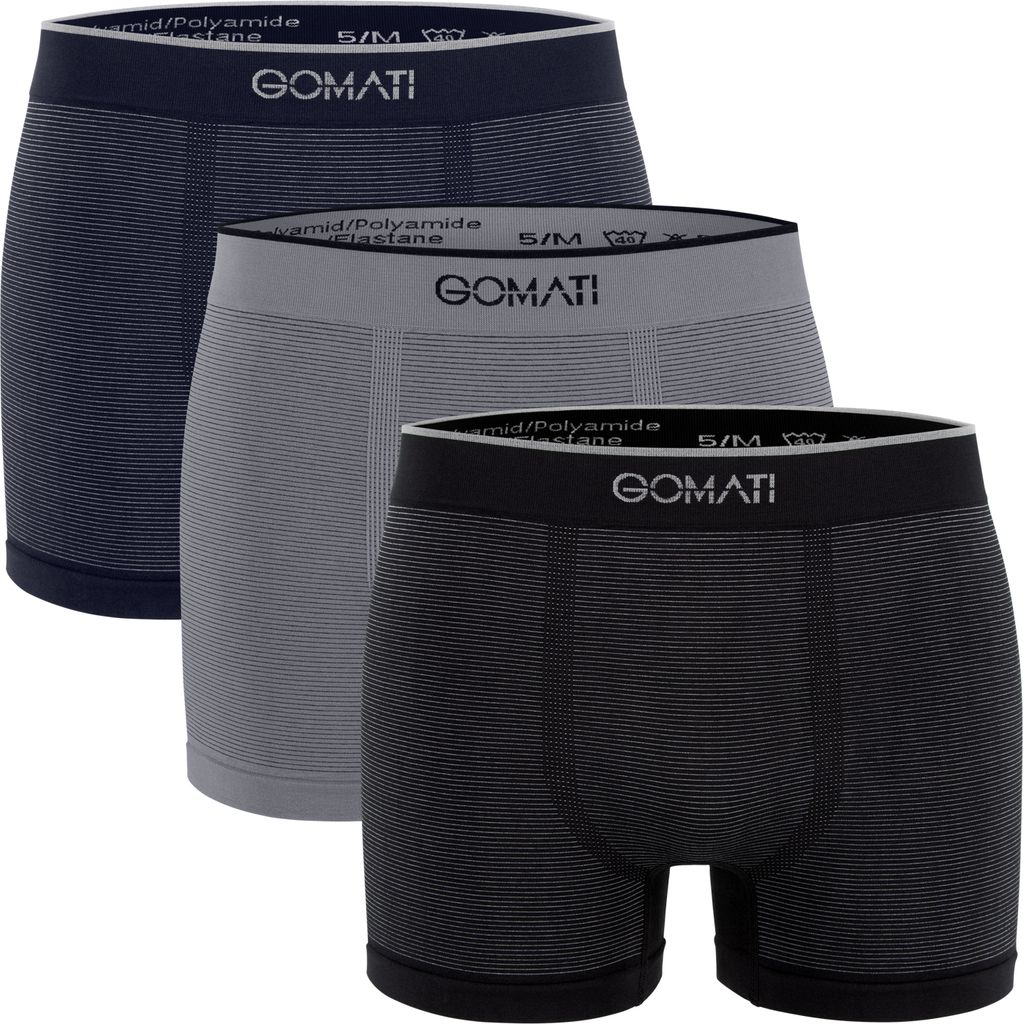 Gomati Herren Seamless Pants (3er Pack) Nahtlose Produktbild 