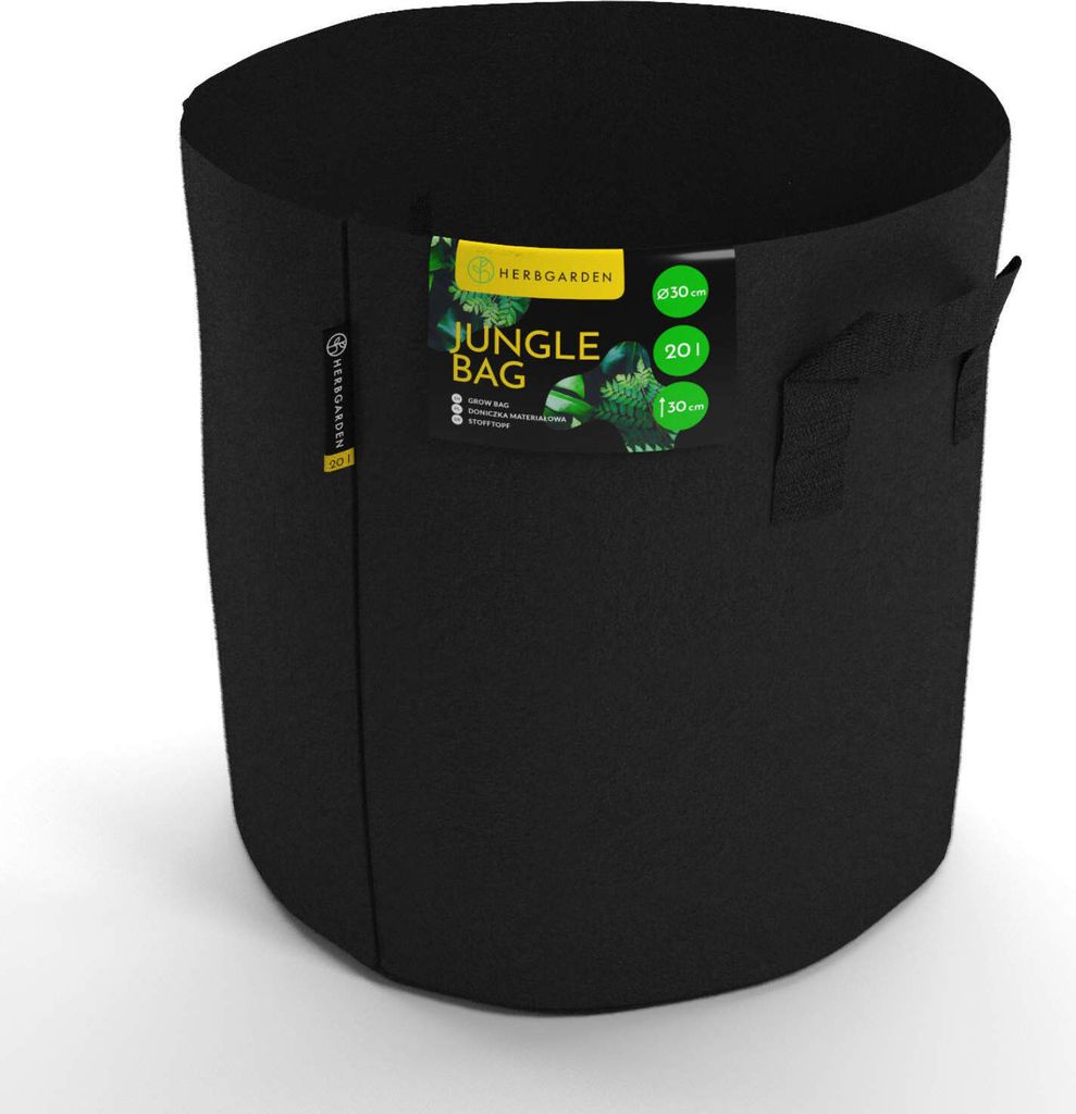Herbgarden Stofftopf Jungle Bag Round 20 Liter Produktbild 