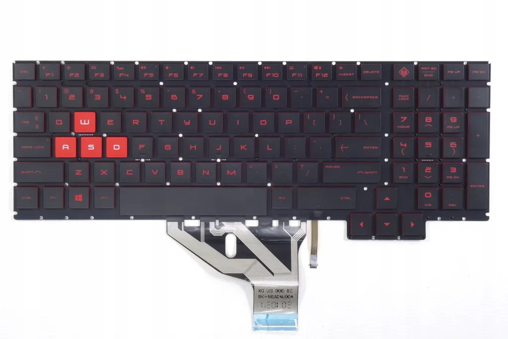 Clavier HP Omen 15-CE 15-NW - Disposition Anglais US QWERTY International
