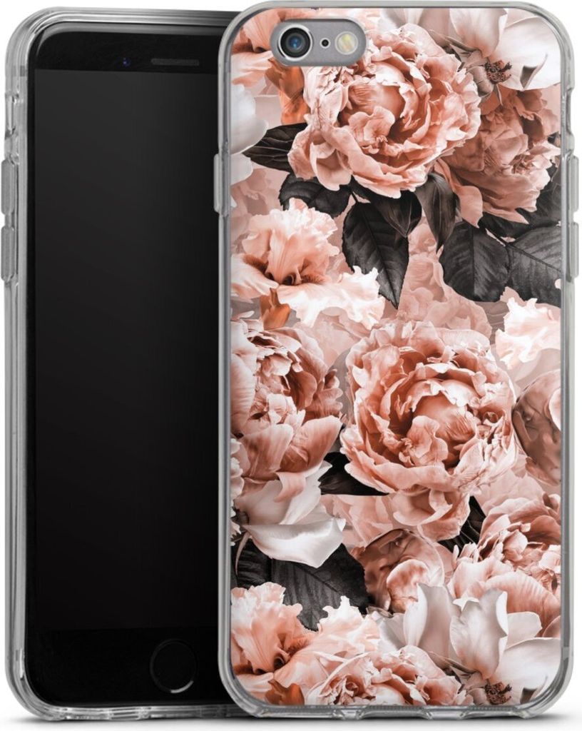 DeinDesign Handyhülle für Apple iPhone 6 Silikon Hülle Case Smartphone Schutzhülle Blume Rose Vintage