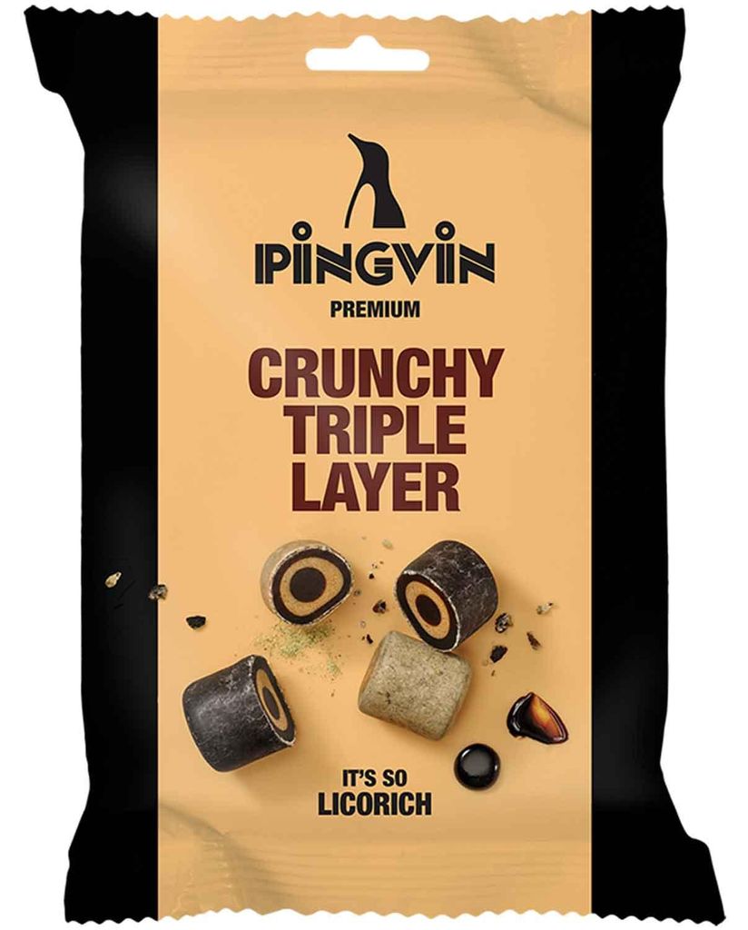 Toms Pingvin Premium Crunchy Triple Layer 90g Produktbild 