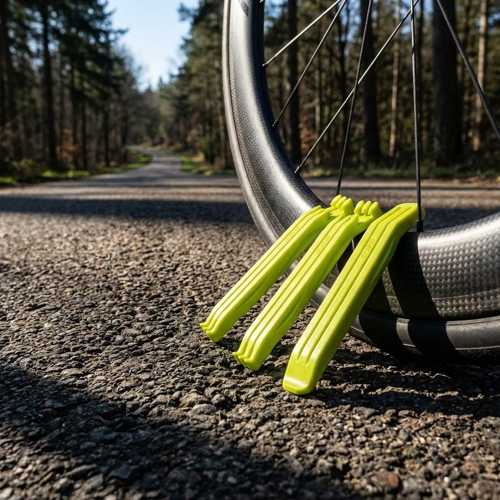 BBB EasyLift Neon Yellow Fahrradreifen Reparatur