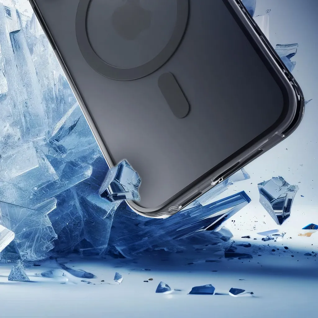 Cover 3Mk Frosty Magcase Nero per iPhone 17 Air - Design e MagSafe - 11