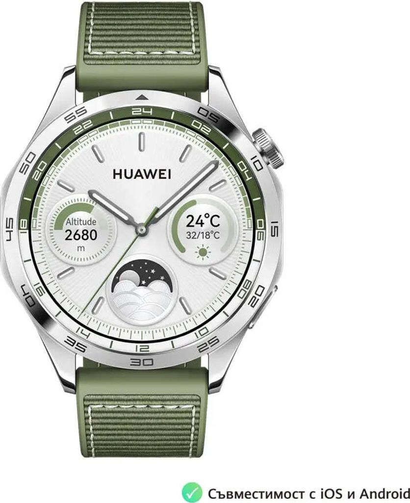 Huawei Watch GT4 46mm (Phoinix-B19W), green Produktbild 8