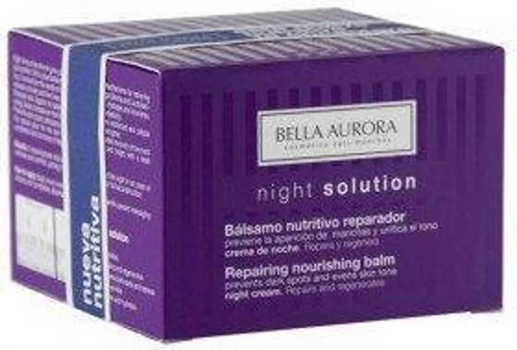 Bella Aurora Nutritiva Noche 50ml: Rigenerazione Cellulare Notturna
