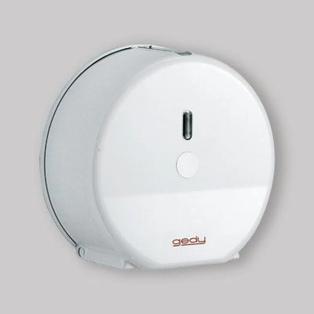 Dévidoir pour papier toilette mural format mini blanc pour sanitaires
