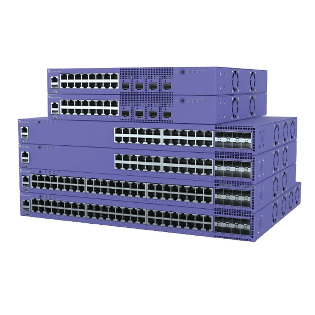 Extreme Networks 5320-48P-8XE Switch di Rete L2/L3 48 Porte Gigabit PoE+ 8 SFP+ Viola