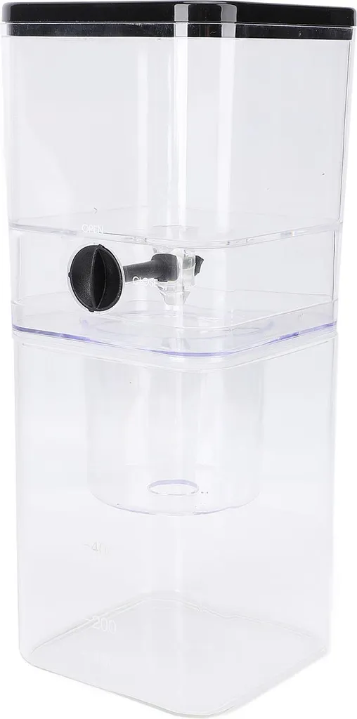 Cafetière à Infusion à Froid 400ml Débit Réglable pour Glace et Eau