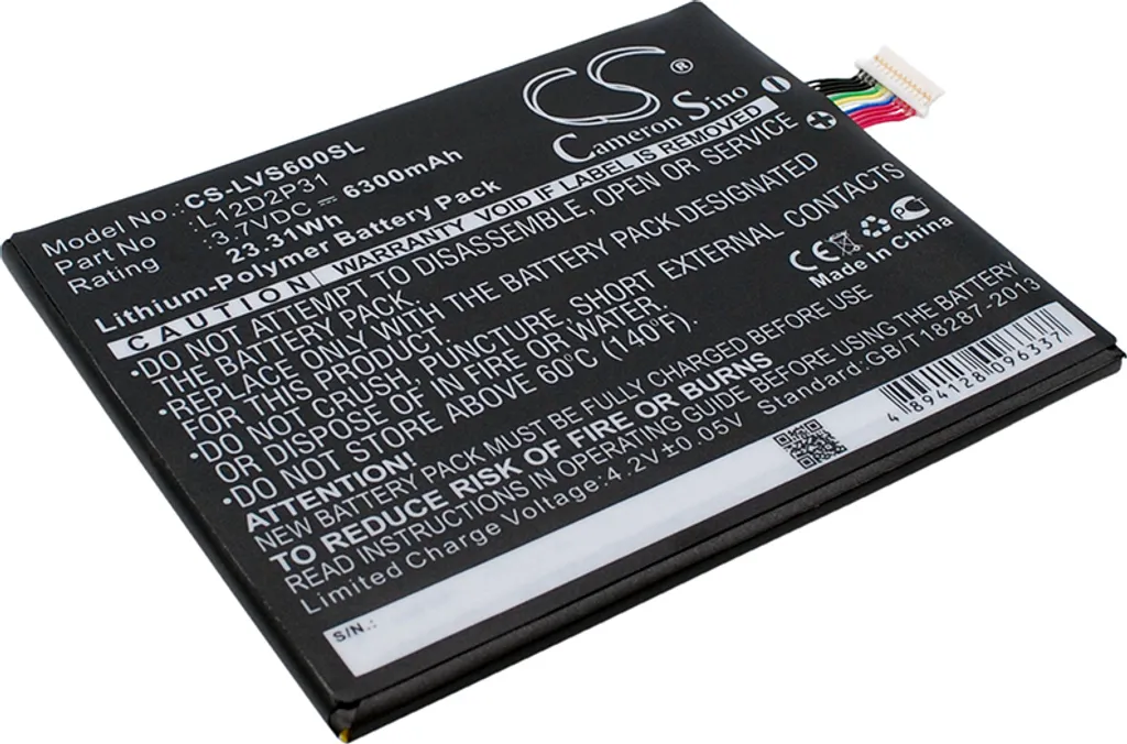 Réparer Tablette Lenovo S2110 avec cette Batterie Neuve remplace L12D2P31